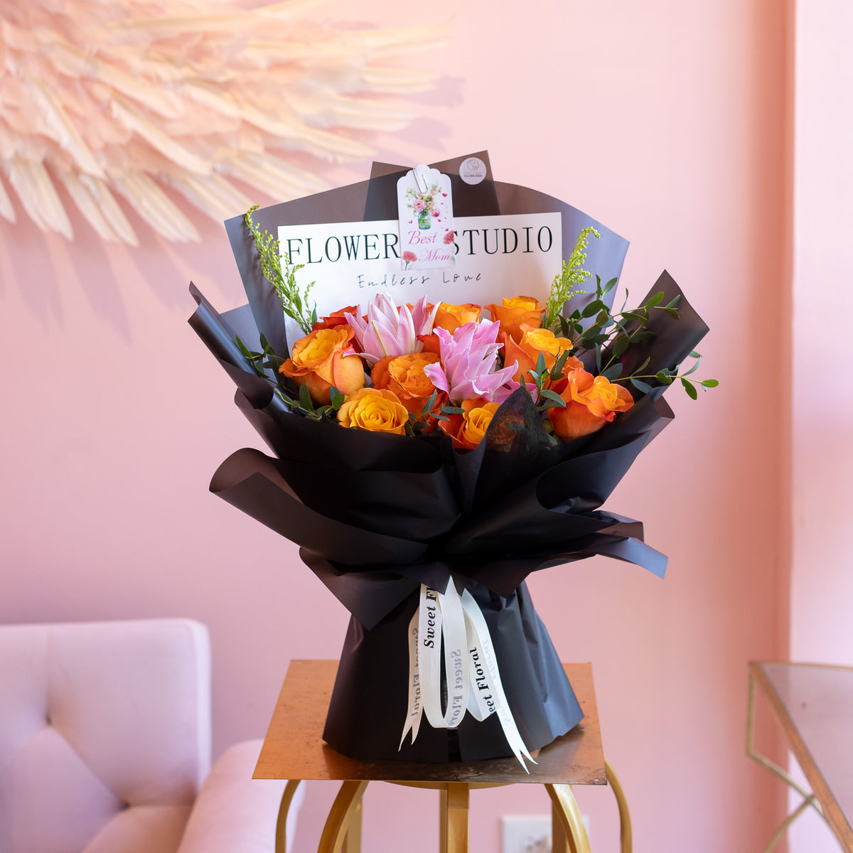 Dozen Orange Roses